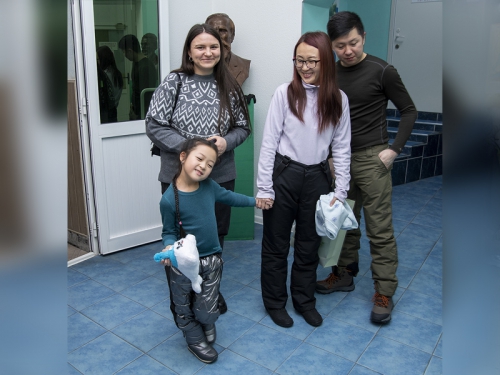 Новогоднее желание восьмилетней жительницы Сахалина о поездке на Байкал - 1 слайд