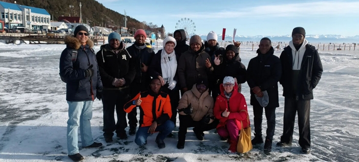 Семинар в Байкальском музее для студентов африканских стран