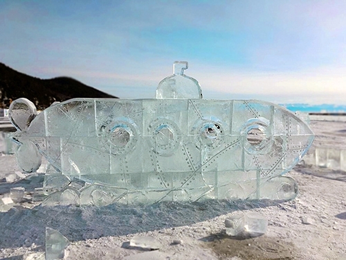 Ледовая экспозиция - основной вид