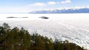 постер - Вид на архипелаг Ушканьи острова